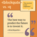 Blockquote vs Q 5 Costly Errors I Regret