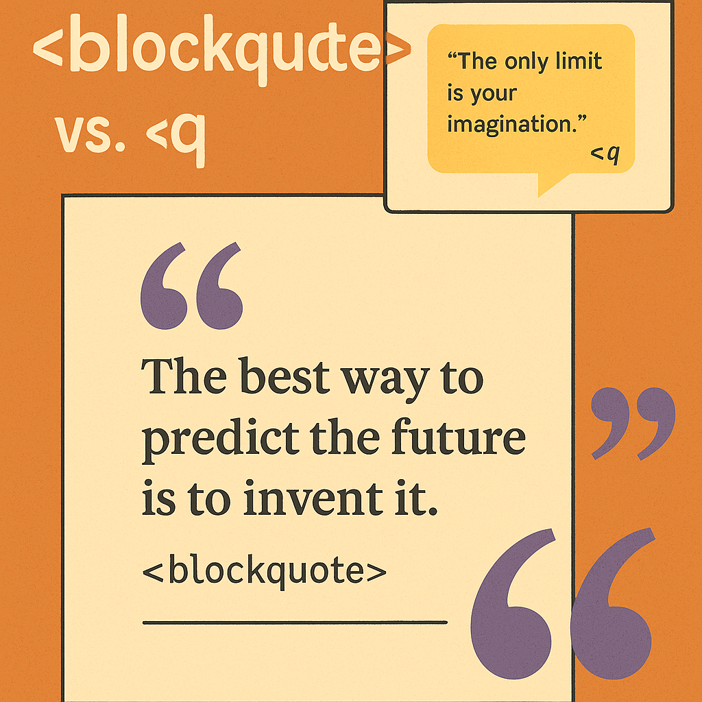 Blockquote vs Q 5 Costly Errors I Regret
