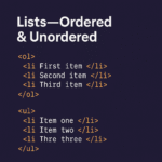 HTML Lists 5 Critical Mistakes Killing Your UX