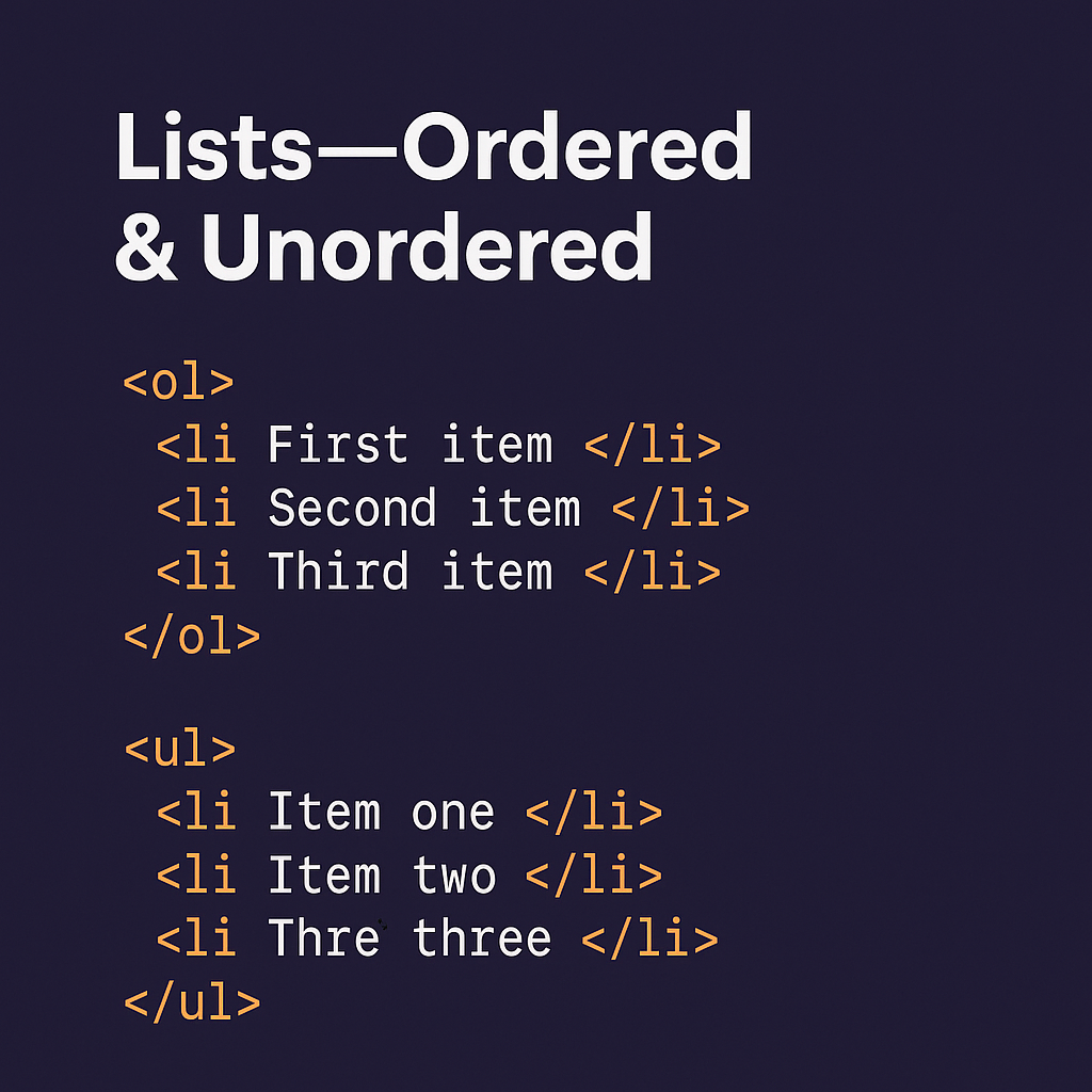 HTML Lists 5 Critical Mistakes Killing Your UX