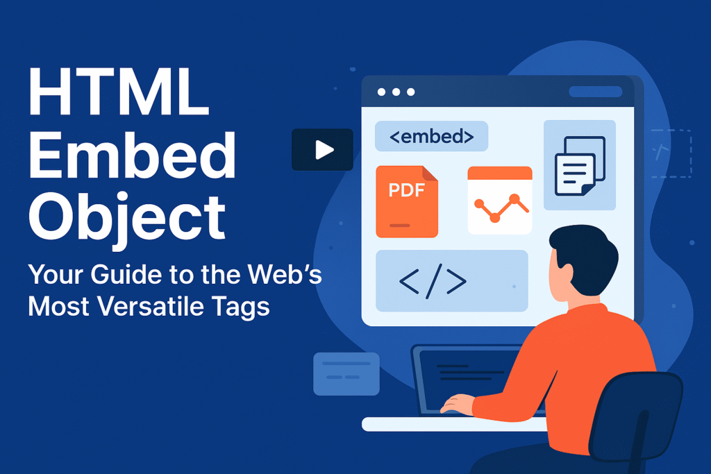 How to Use the HTML Embed Object in 2 Simple Tags