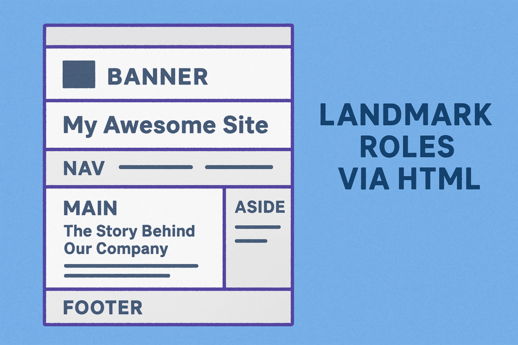 Landmark Roles 5 Essential HTML Hacks for Accessibility