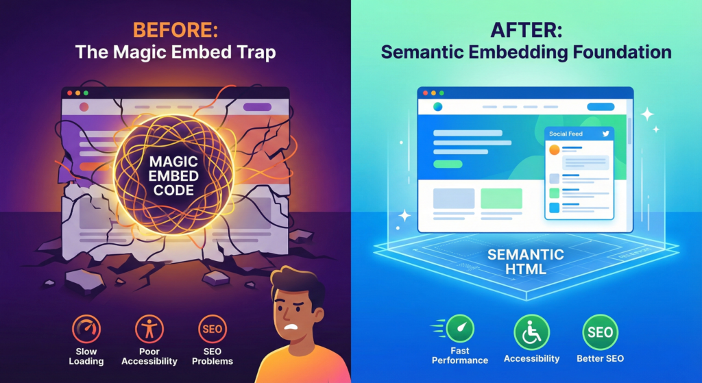 Embed Third Party Widgets 3 Semantic Secrets