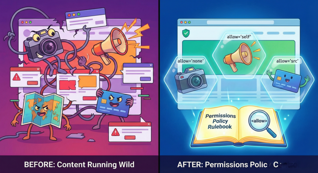 Permissions Policy 3 Critical Allow Rules