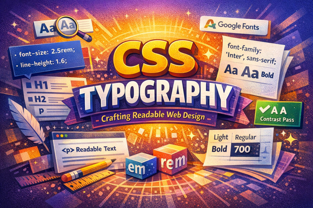 Typography in CSS 3 Secrets to Professional Text