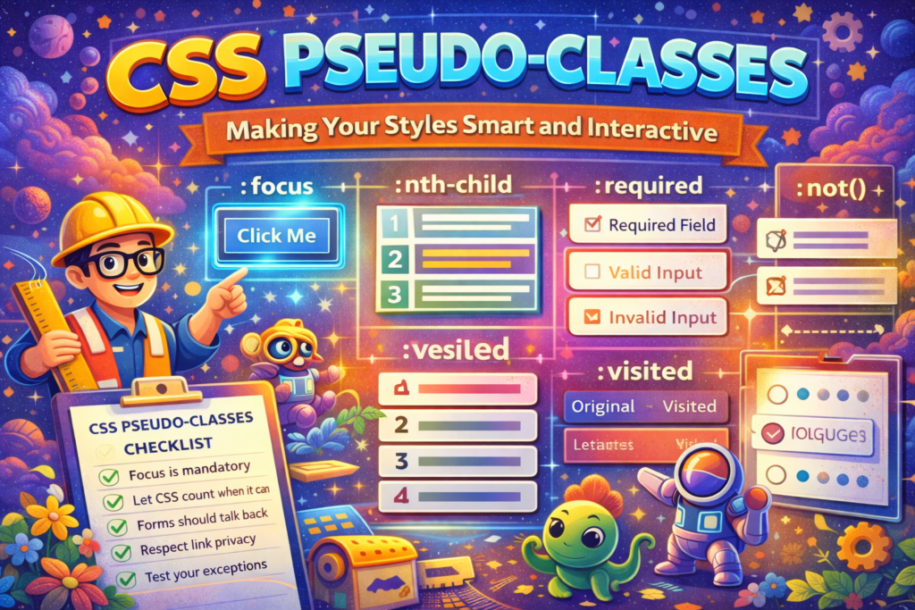 CSS Pseudo classes 5 Essential Patterns for UI